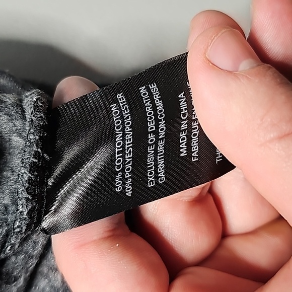 Mexx small dark gray zip up hoodie - Picture 6 of 6